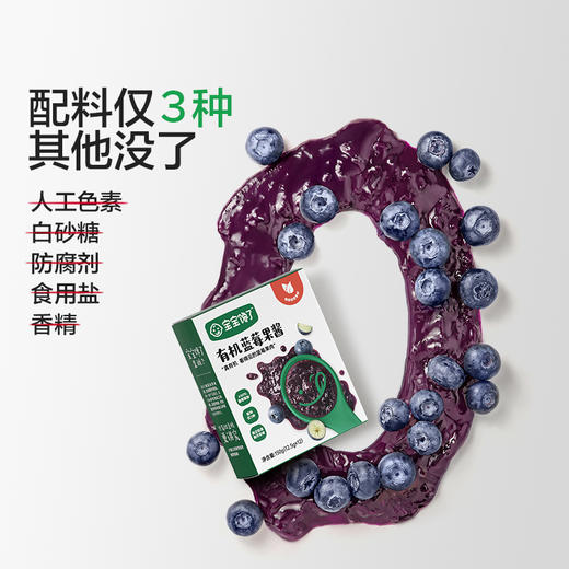 宝宝馋了 有机蓝莓酱 150g 商品图3