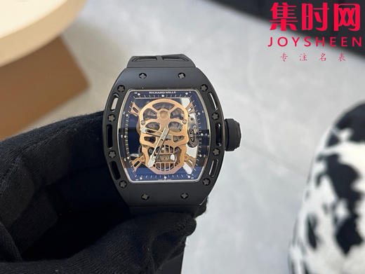 理查德米勒 RM052骷髅满天星 钻圈款 男士腕表 搭载定制一体手动上链机械机芯 商品图1