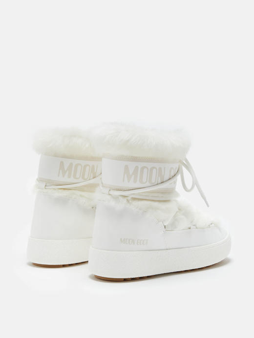 Moon Boot - Mb Ltrack Faux Fur Wp - White - 女装 - 雪地靴 - 白色 商品图1