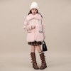 外套冬装皮衣中大童新款女童2025加厚夹棉翻领毛毛洋气大衣中长款 商品缩略图3