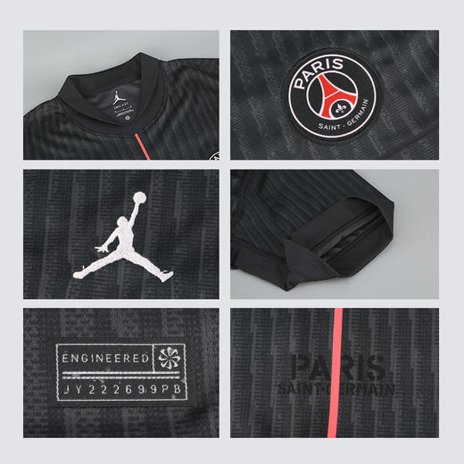 小李子耐克25-26赛季乔丹联名巴黎第四客场球迷版球衣HM3206-045 商品图3