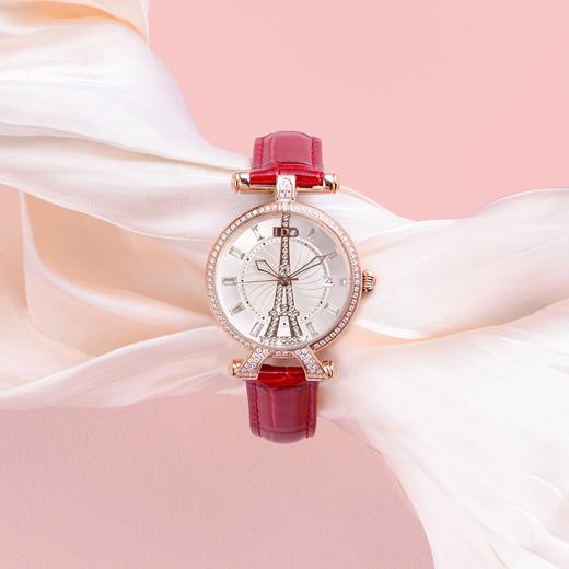 【IDo心动系列腕表/费加罗埃菲尔铁塔手表】手腕上的璀璨，终生陪伴，一句承诺的浪漫！送同款表带 商品图8