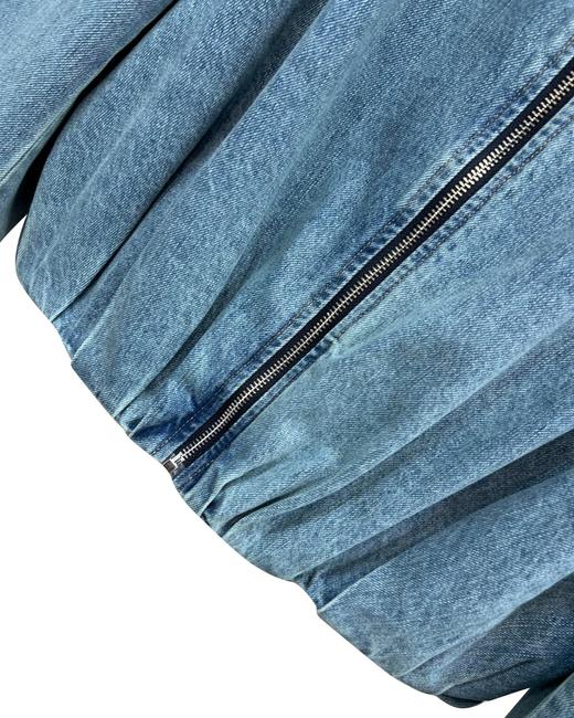 女款褶皱牛仔外套 可配套装la014 商品图2