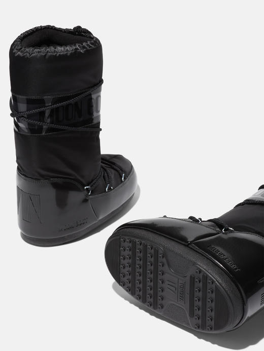 Moon Boot - Mb Icon Glance - Black - 女装 - 雪地靴 - 黑色 商品图2