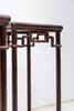 红桥红  家具严选  大红酸枝（交趾黄檀）【90 颐和园圆腿 花架】 商品缩略图4