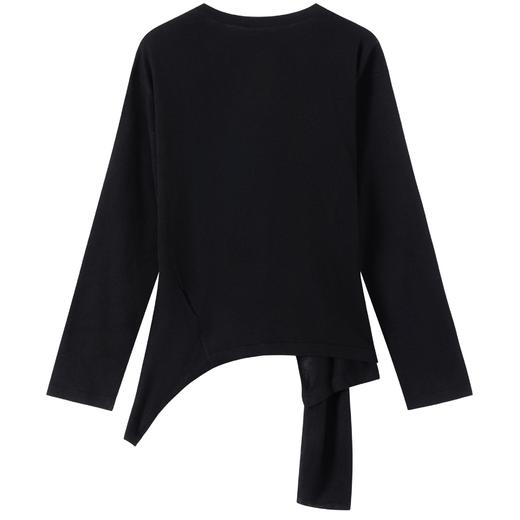 N°28 设计师长袖宽松系带修身针织衫895381M254 商品图1