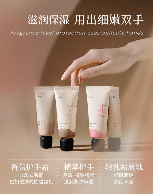 添妃香氛护手霜（茉莉+樱花+乌木+玫瑰四味可选） 商品图3
