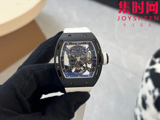 理查德米勒 RM052骷髅满天星 钻圈款 男士腕表 搭载定制一体手动上链机械机芯 商品图0