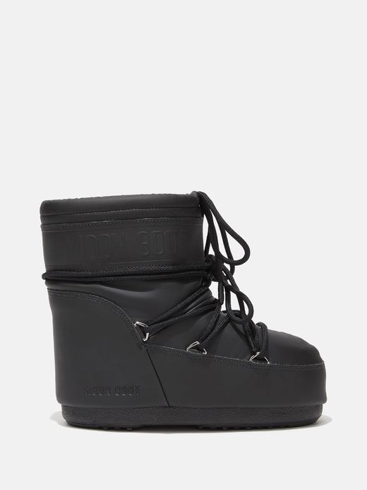 Moon Boot - Mb Icon Low Rubber - Black - 女装 - 雪地靴 - 黑色 商品图0