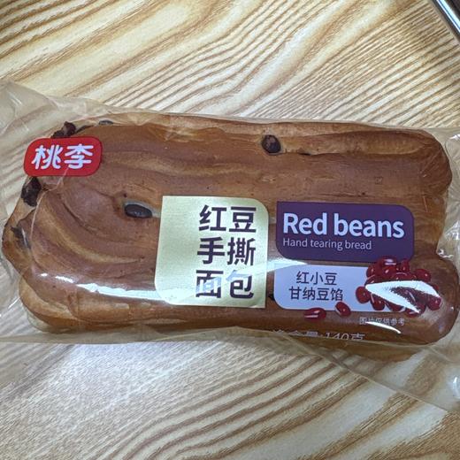 桃李红豆手撕面包140克/袋 商品图0