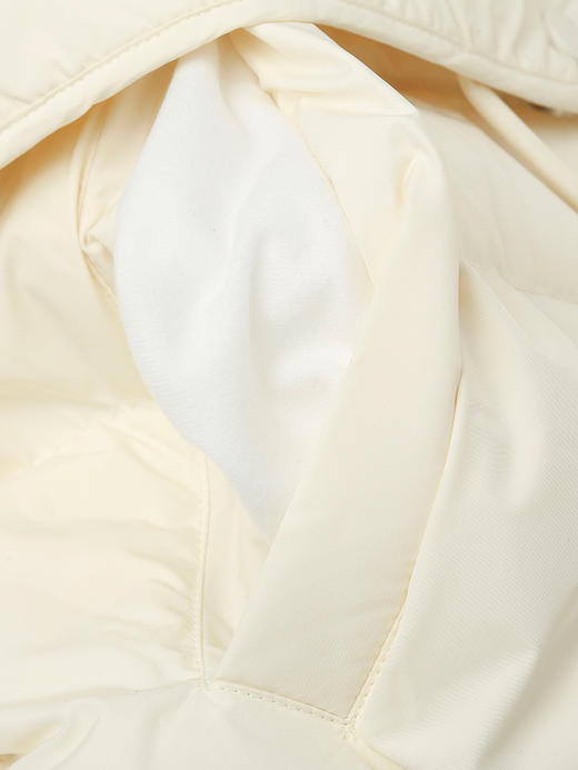 2025 秋冬黑色连帽长款羽绒服女 大口袋工装风加厚保暖过膝面包服 宽松休闲通勤防风御寒羽绒外套 商品图4