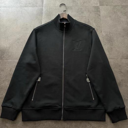 D121309新款商务休闲绣花立领拉链夹克外套 商品图0