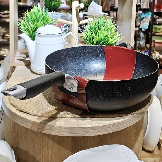 美居宝麦饭石3212炒锅32CM（带盖） 商品图0