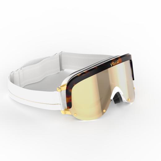 YNIQ - Model One - White Tortoise - 配件 - 护目镜 - 白色/玳瑁 商品图1