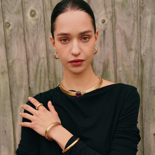 Ancient Rome古罗马时期 | 角斗士素金/银软耳环 商品图2