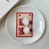 蝴蝶结毛球对夹对装发夹-纪念日百货门店同款167797091 商品缩略图4