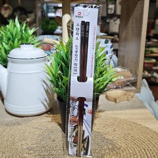 13819加粗一对装筷子304钢 商品图0