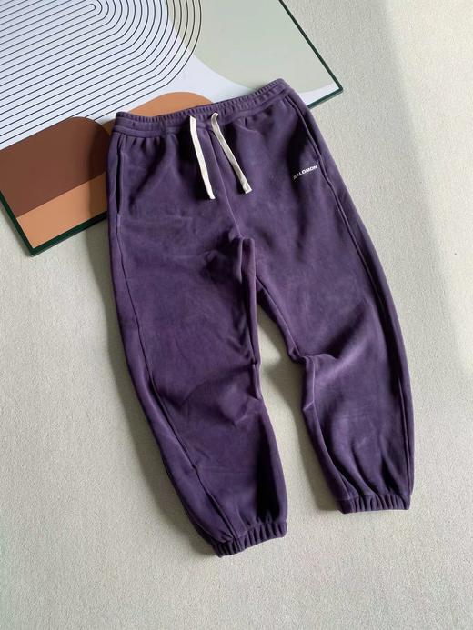 D121333秋冬新款松紧腰束脚奥粒绒休闲裤长裤 商品图10