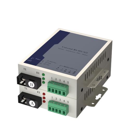 批发@1路2路4路8路RS485双向数据光端机422光猫232转光纤收发器单纤1对 商品图4