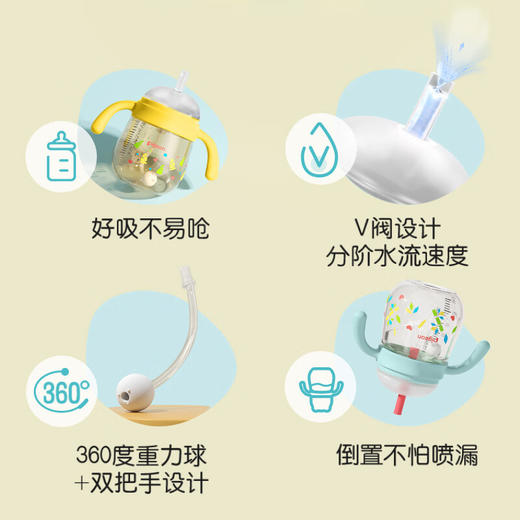 【满减】贝亲 熊猫嘟嘟 学饮杯 300ml 商品图3