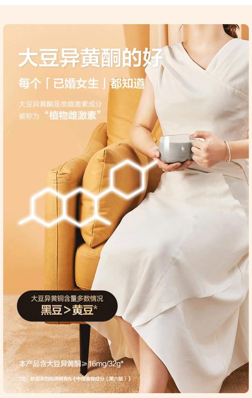 平价优选：无添加康建早晚餐，五黑豆浆粉300克（20克*15袋） 商品图2