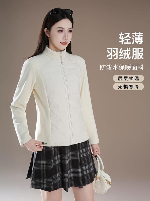 【YW】无忧购90绒自发热三防石墨烯羊毛桑蚕丝修身气绒衣2582（截单后3-5天发货） 商品图0