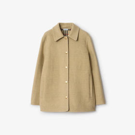 BURBERRY 巴宝莉 女士羊毛外套 卡其色 8110904 C1309