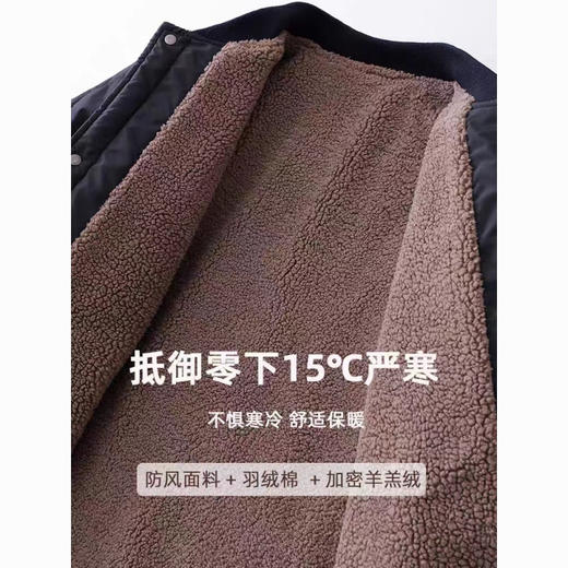 【优选面料防风锁温❗️不惧寒冷舒适保暖】爸爸冬装棉衣加绒厚冬季男士外套老爷爷棉服内胆中老年人小棉袄。jb 商品图1