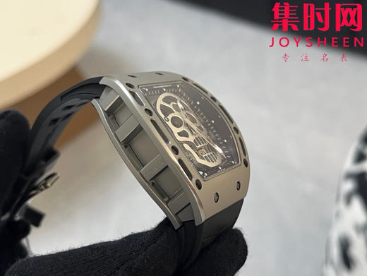 理查德米勒 RM052骷髅满天星 钻圈款 男士腕表 搭载定制一体手动上链机械机芯 商品图4