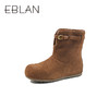 伊伴冬季休闲松弛高靴筒勃肯鞋一鞋两穿B25651123 商品缩略图0