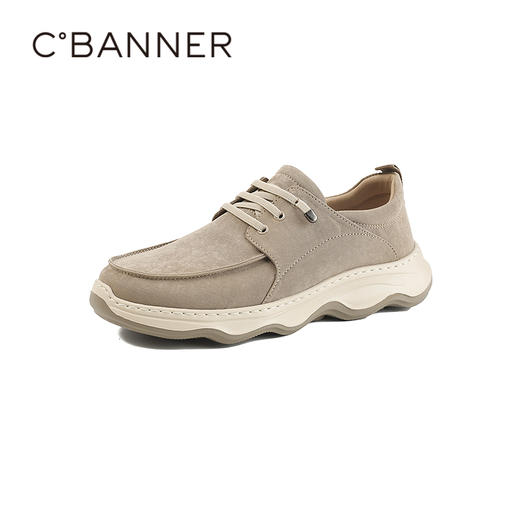 千百度2026春季鞋面纹路清晰更具包裹性和亲肤感男鞋A26150915 商品图0