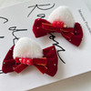 HY丝绒猫耳红运对夹发夹-纪念日百货门店同款167795458 商品缩略图0