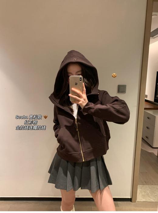 原❗️口碑🍋 scuba 宽松版 加绒全拉链连帽卫衣（售后期签收3天内，不合适及时联系） 商品图10