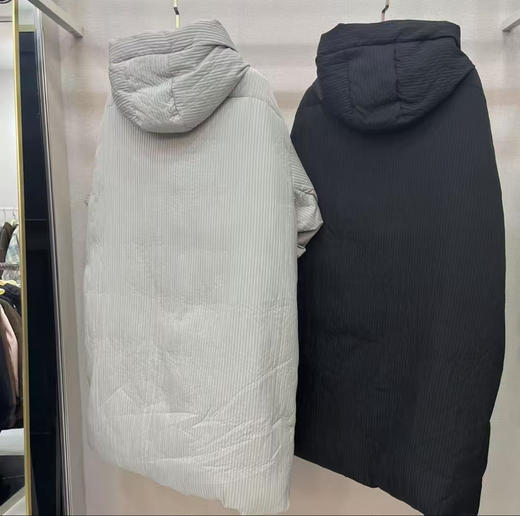 水淼2025冬新款休闲宽松大口袋气质羽绒服1845 商品图5