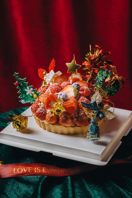 冬日草莓海盐奶盖派（圣诞限定款可选） 商品图3