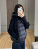 针织拼接90白鸭绒连帽运动风羽绒服 商品缩略图8