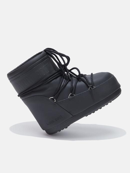 Moon Boot - Mb Icon Low Rubber - Black - 女装 - 雪地靴 - 黑色 商品图2