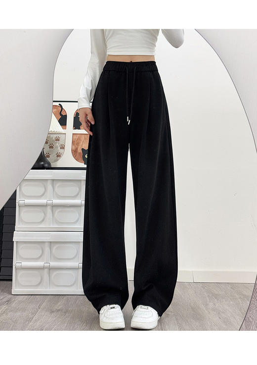 【YW】无忧购冬季加绒加长羊毛蚕丝华棉弯刀裤8810（截单后3-5天发货） 商品图10