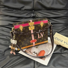 Lv 秀款 宫廷款 涂鸦老花 26 洗漱包