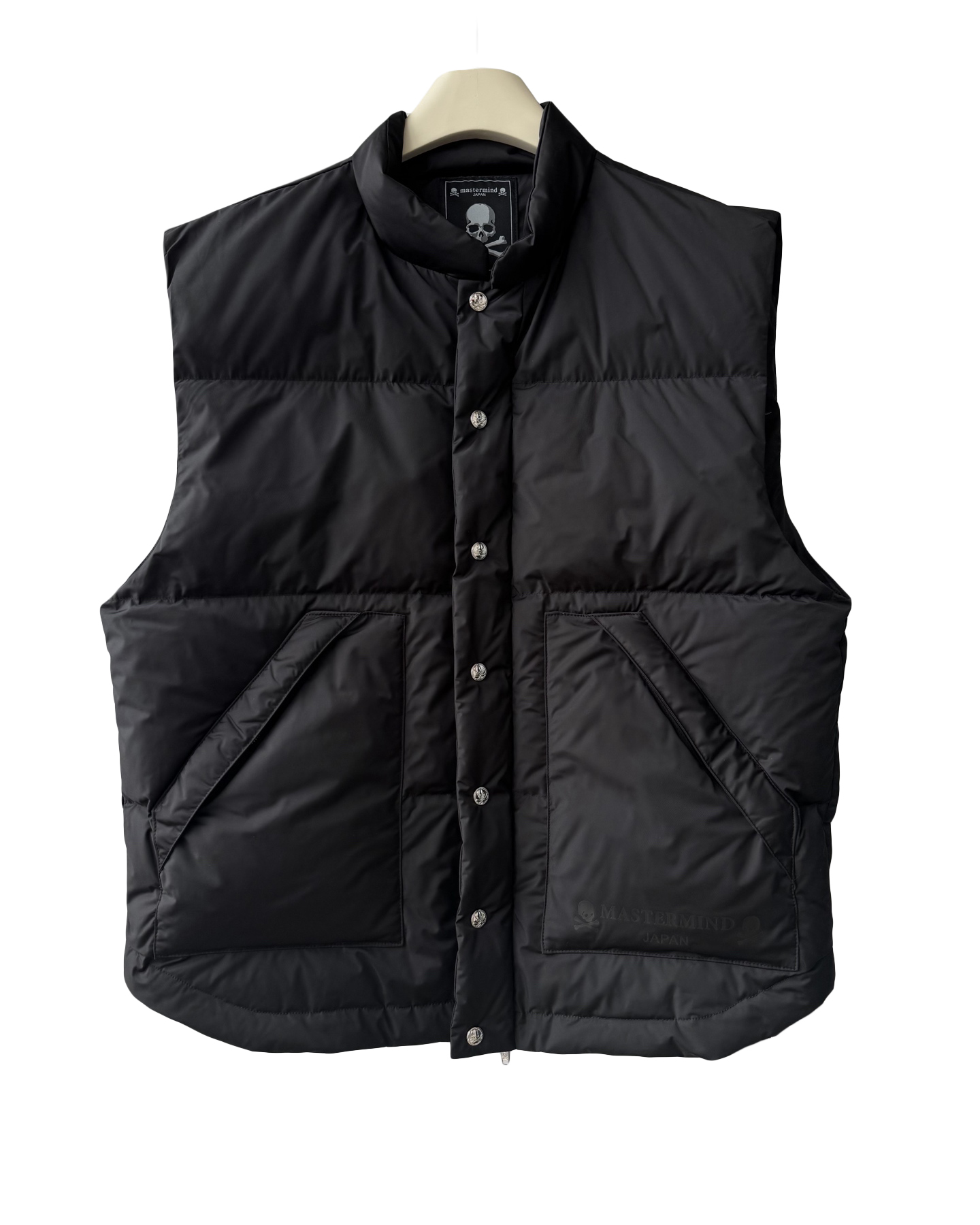 中性款印花羽绒马甲he