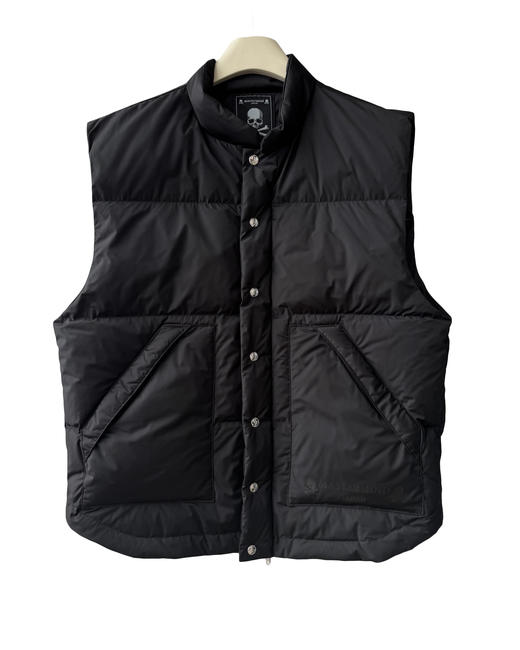 中性款印花羽绒马甲he 商品图0