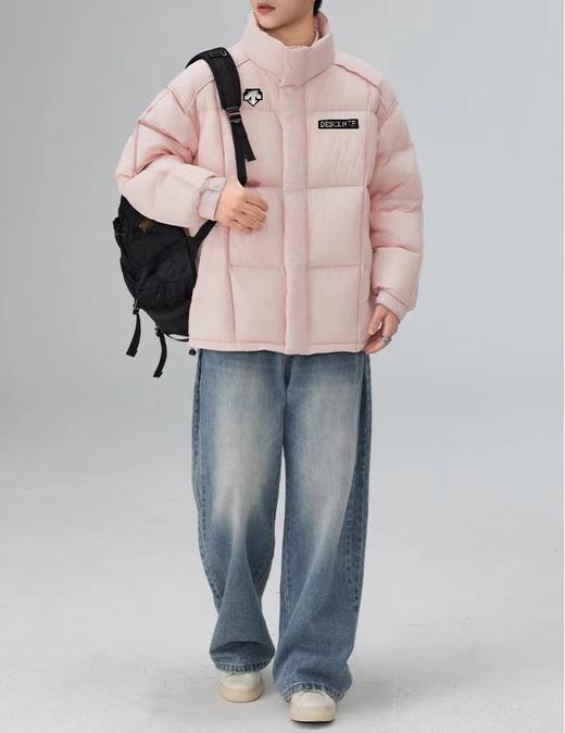 D121322秋冬新款保暖轻便合作款短款羽绒服男女同款 商品图2