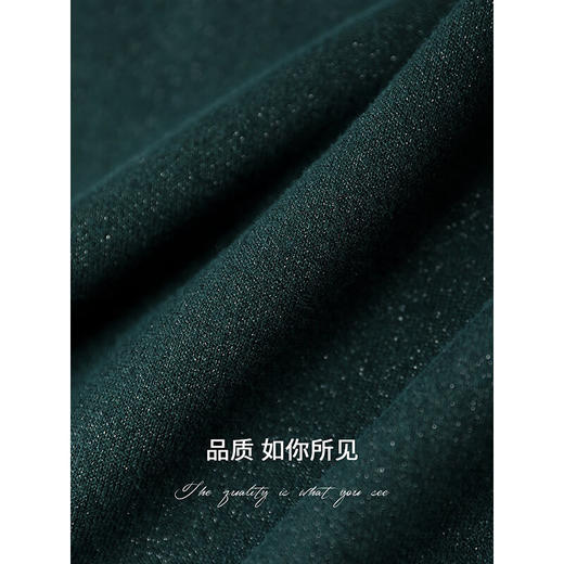 COCOBELLA气质一字领针织衫2025新款慵懒风气质毛衣MZ0073-4 商品图4