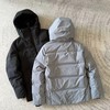 D121307秋冬款男士中量热压鹅绒夹克防风防泼水连帽羽绒服 商品缩略图6