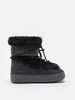 Moon Boot - Mb Ltrack Faux Fur Wp - Black - 女装 - 雪地靴 - 黑色 商品缩略图0