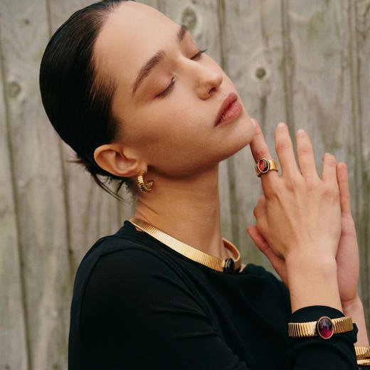 Ancient Rome古罗马时期 | 角斗士素金/银软耳环 商品图3