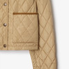 BURBERRY 巴宝莉 女士短款绗缝尼龙夹克棉服 驼色 8107466 C1544 商品缩略图1