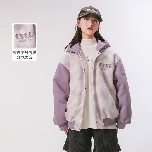 女童儿童装2025时髦大童秋冬装棒球服外套上衣洋气女孩新款夹克衫 商品图2