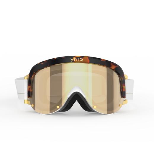 YNIQ - Model One - White Tortoise - 配件 - 护目镜 - 白色/玳瑁 商品图0