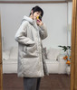 水淼2025冬新款休闲宽松大口袋气质羽绒服1845 商品缩略图3